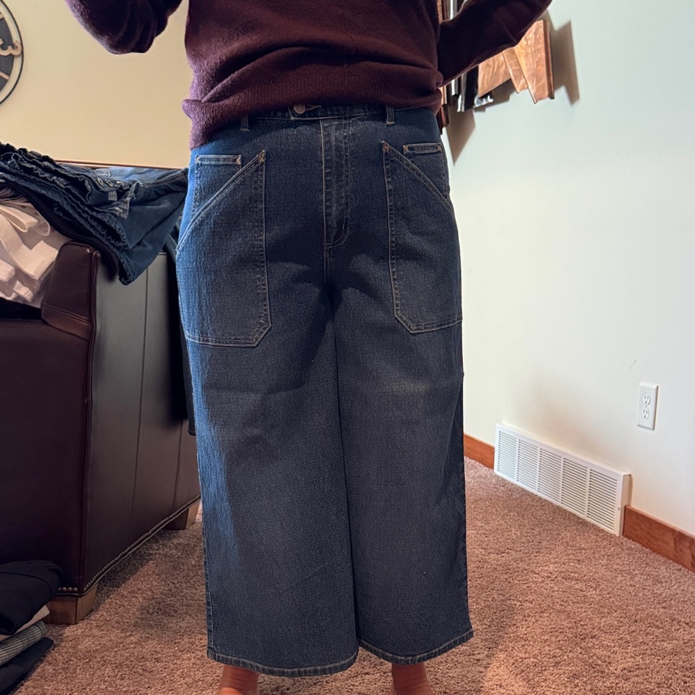 Chico's Indigo Straight-Leg Jeans